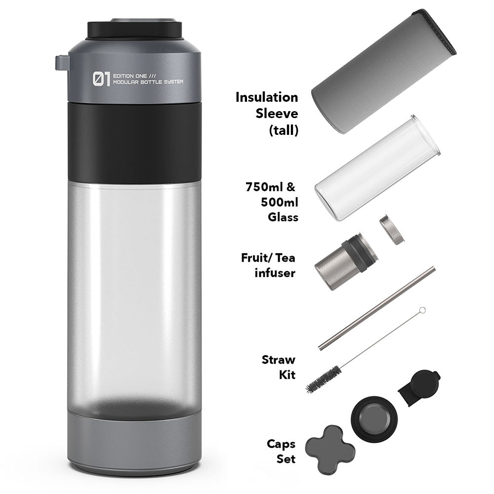 Insulated Water Bottles with Straw Bulk 8 Pack, 22 Oz Stainless Steel  Sports Bot